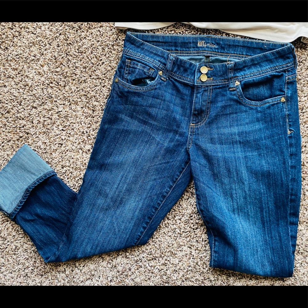 Kut from the Kloth denim capris, size 4 or size 6